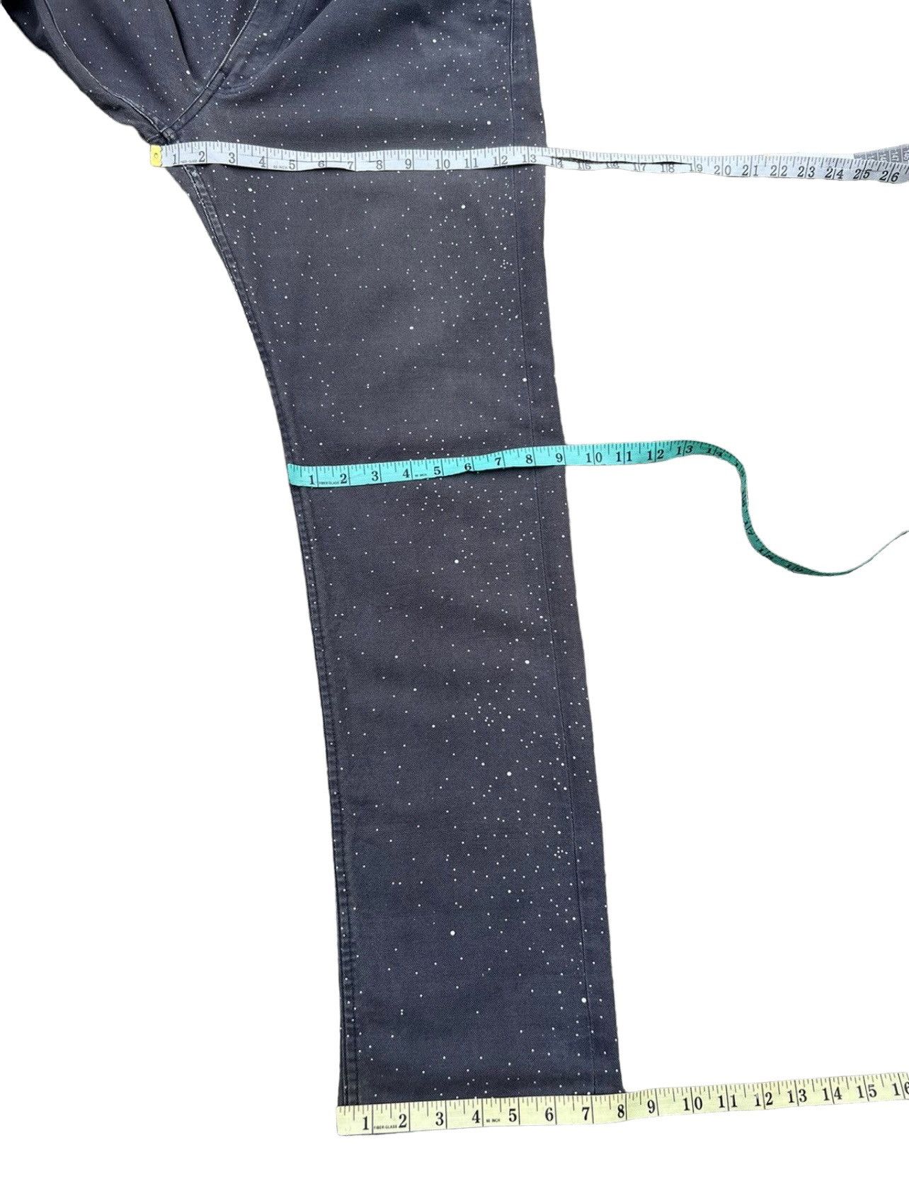 Billionaire Boys Club Vintage BBC Sun Faded Grey Snowy Jeans Size US 34 / EU 50 - 4 Thumbnail