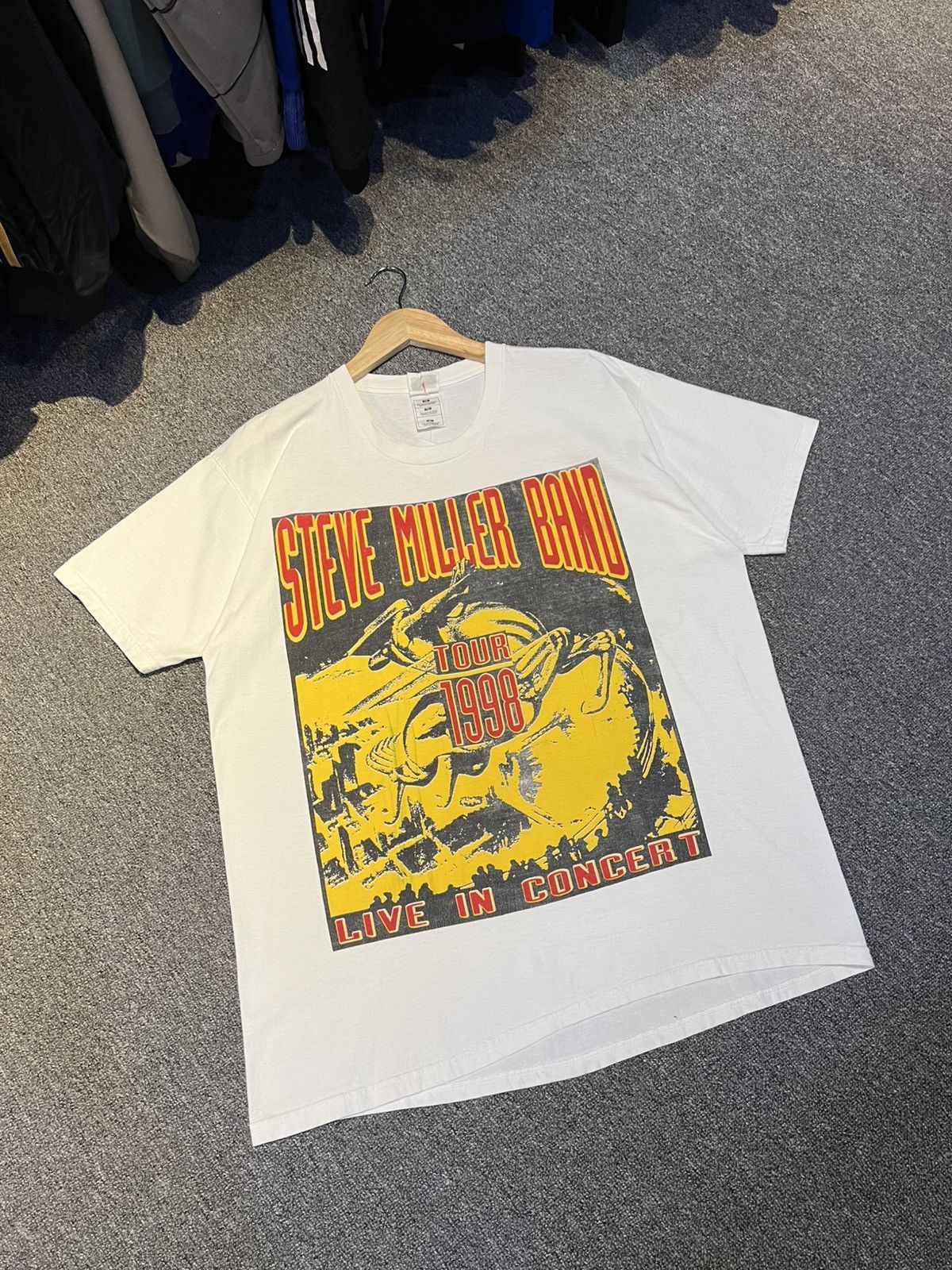 Band Tees Vintage Steve Miller Band Tour 1998 Shirt Size US XL / EU 56 / 4 - 1 Thumbnail