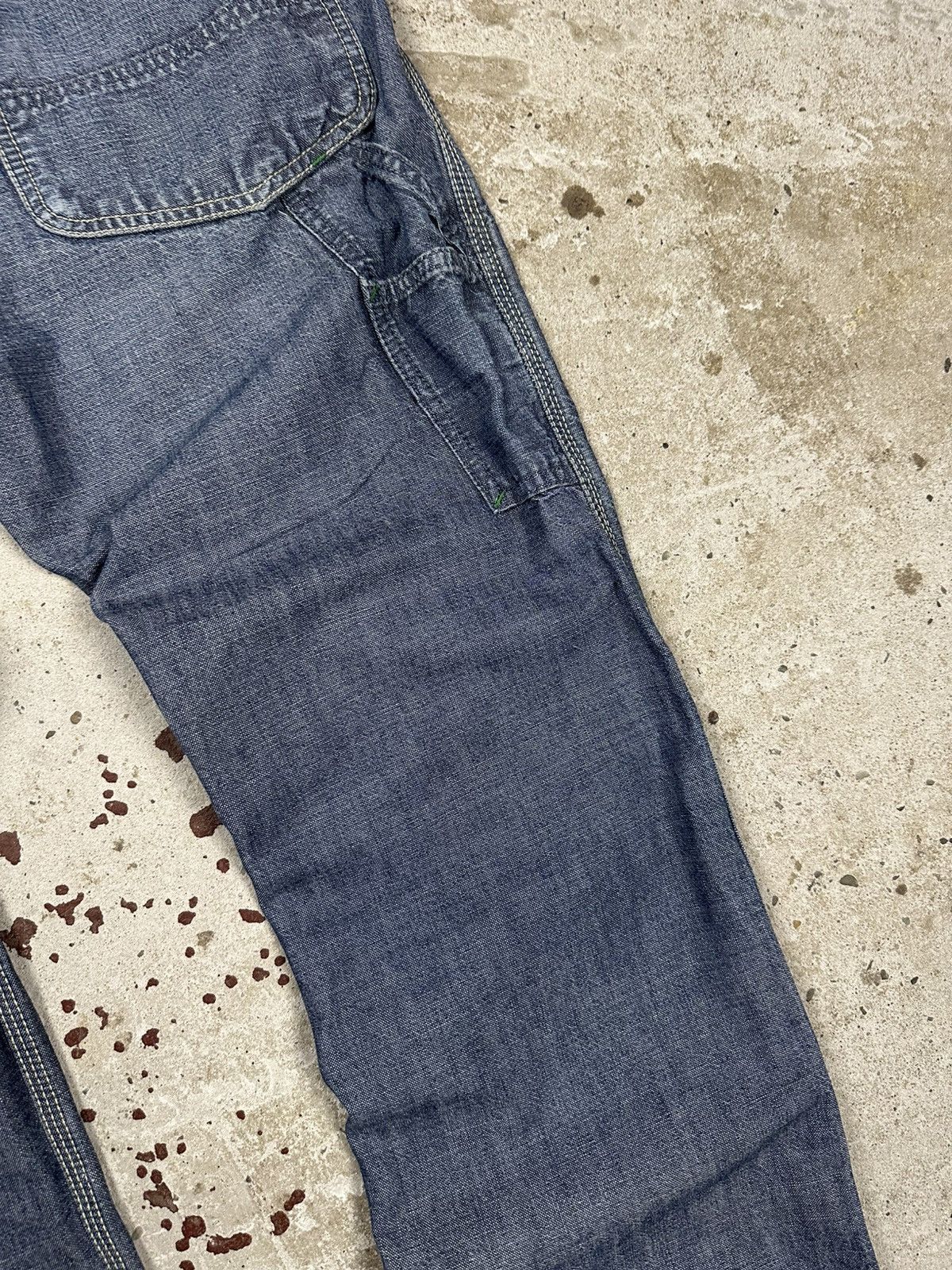 Diesel × Vintage Vintage 2001 Diesel Distressed Carpenter Denim Pants Jeans Size US 32 / EU 48 - 6 Thumbnail