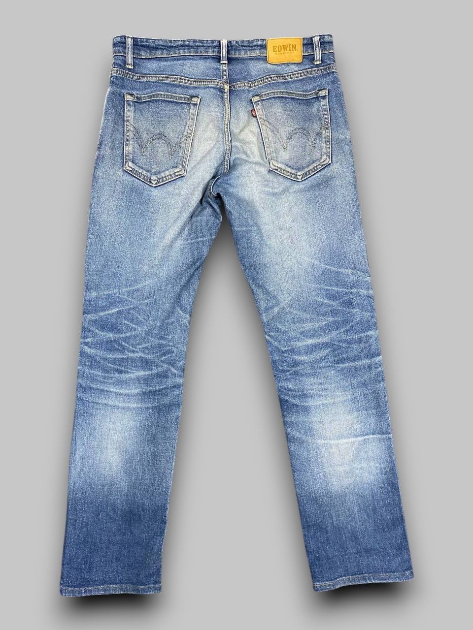 Edwin vintage edwin japan distressed denim nice design Size US 35 - 2 Thumbnail