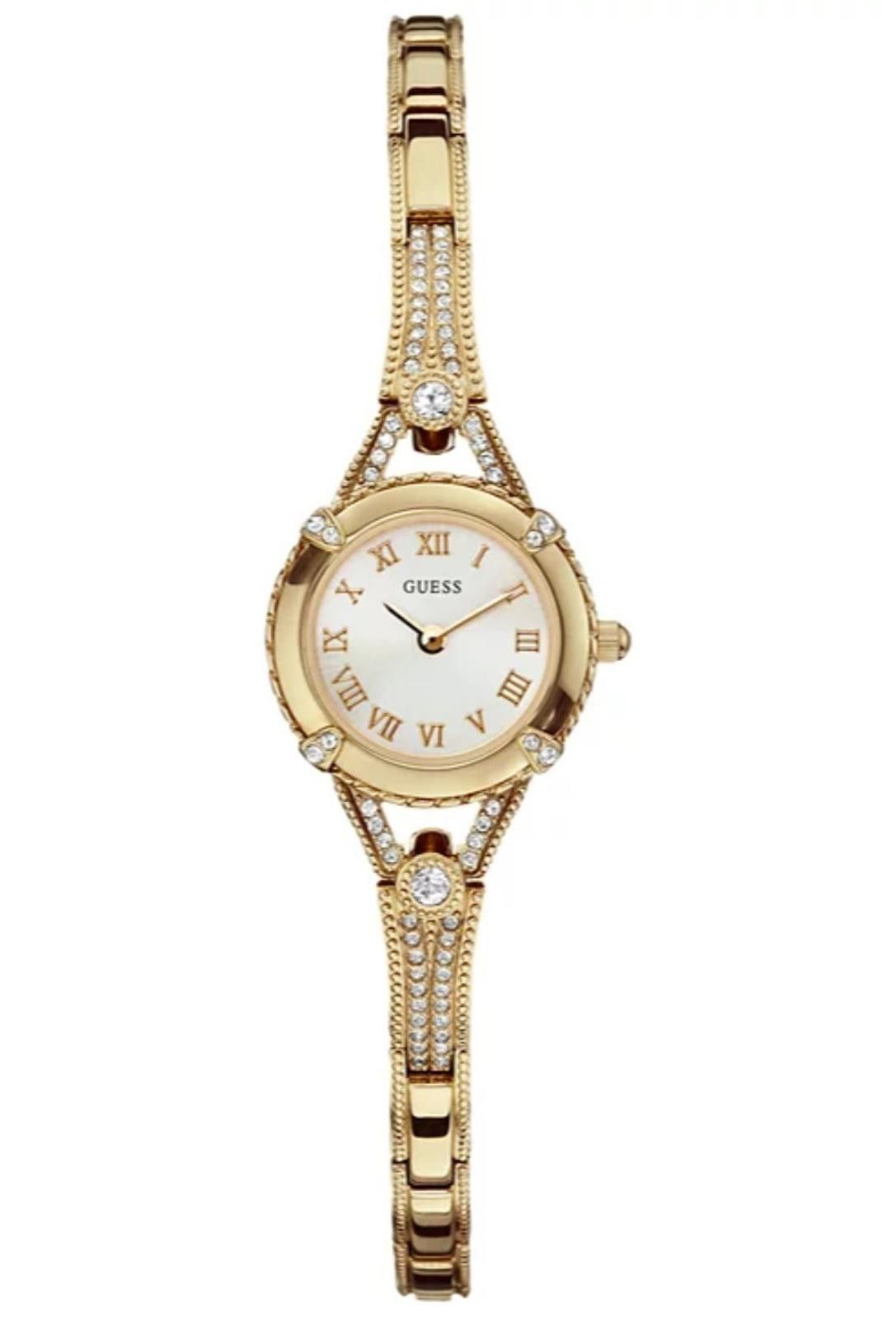 Guess GUESS Watch, Women's Gold Tone Bracelet 22mm U0135L2 Size ONE SIZE - 1 Thumbnail