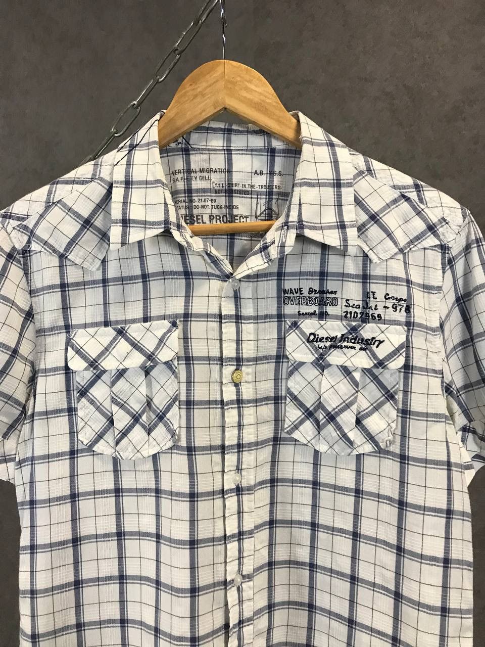 Designer × Diesel × Vintage Diesel vintage designer shirt Size US S / EU 44-46 / 1 - 3 Thumbnail