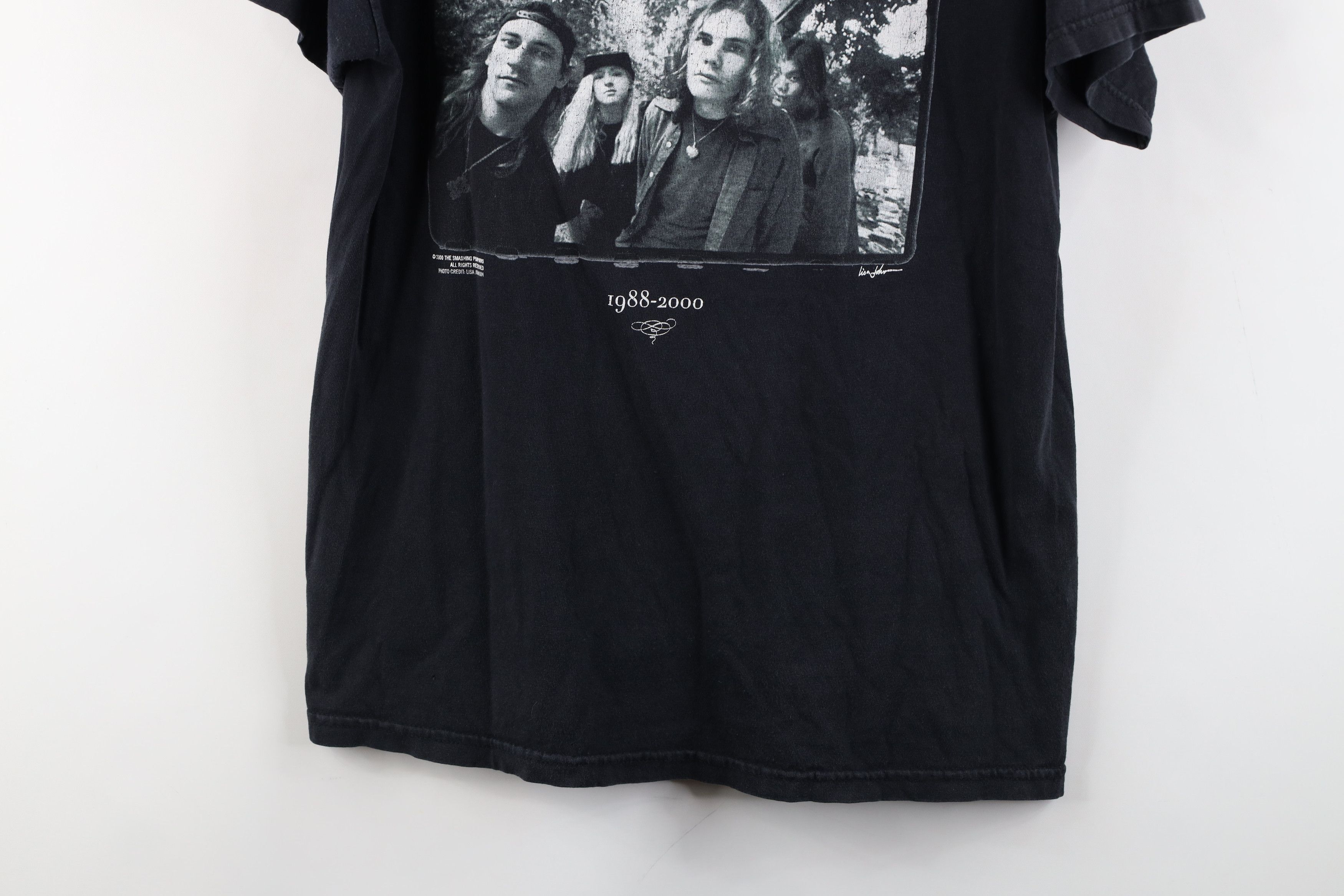 Vintage Vintage Y2K 2000 The Smashing Pumpkins Band T-Shirt Black Size US M / EU 48-50 / 2 - 3 Thumbnail