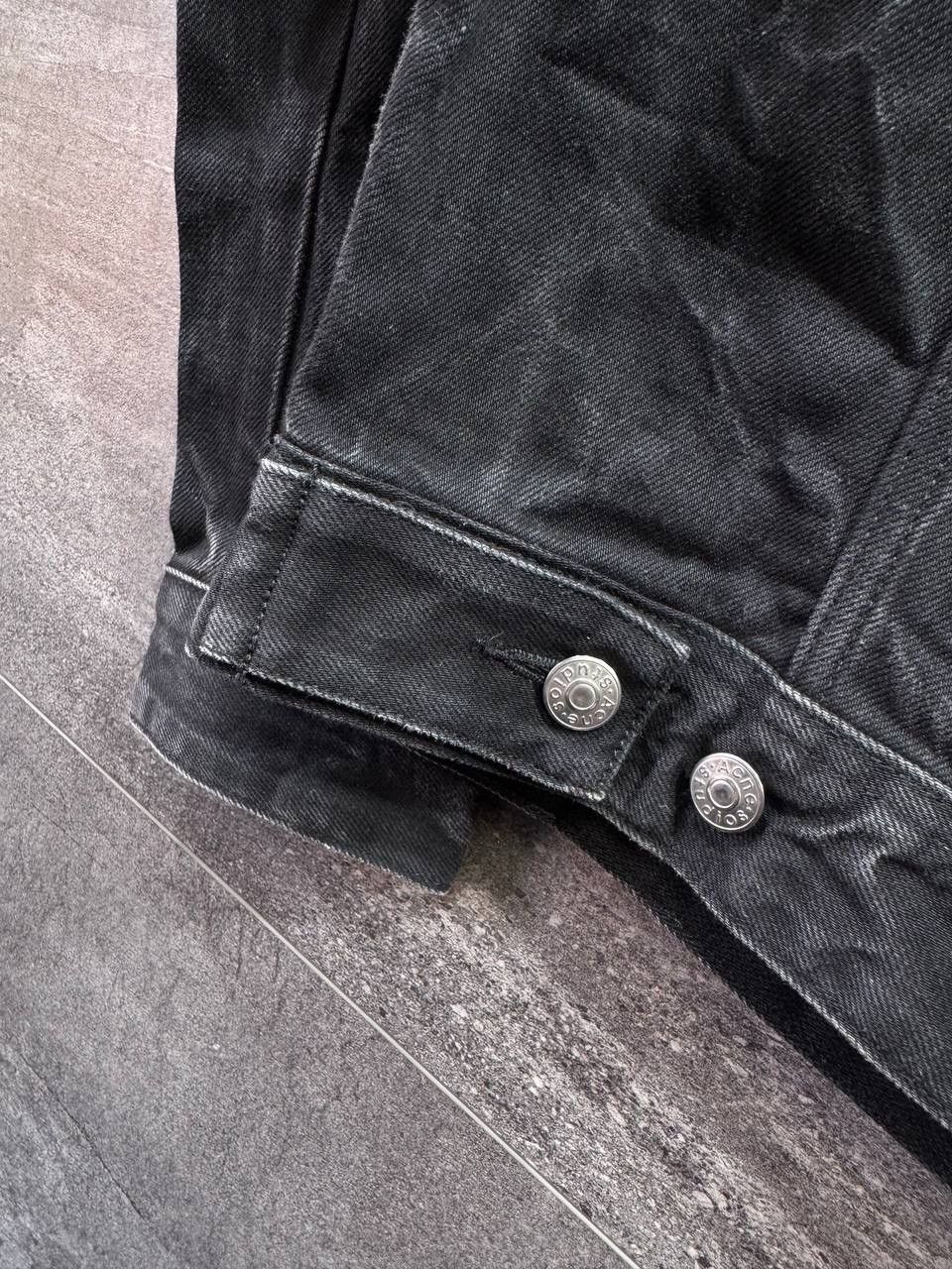 Acne Studios Acne Studios Bla Konst Lamp Black Denim Jacket Size S / US 4 / IT 40 - 14 Thumbnail