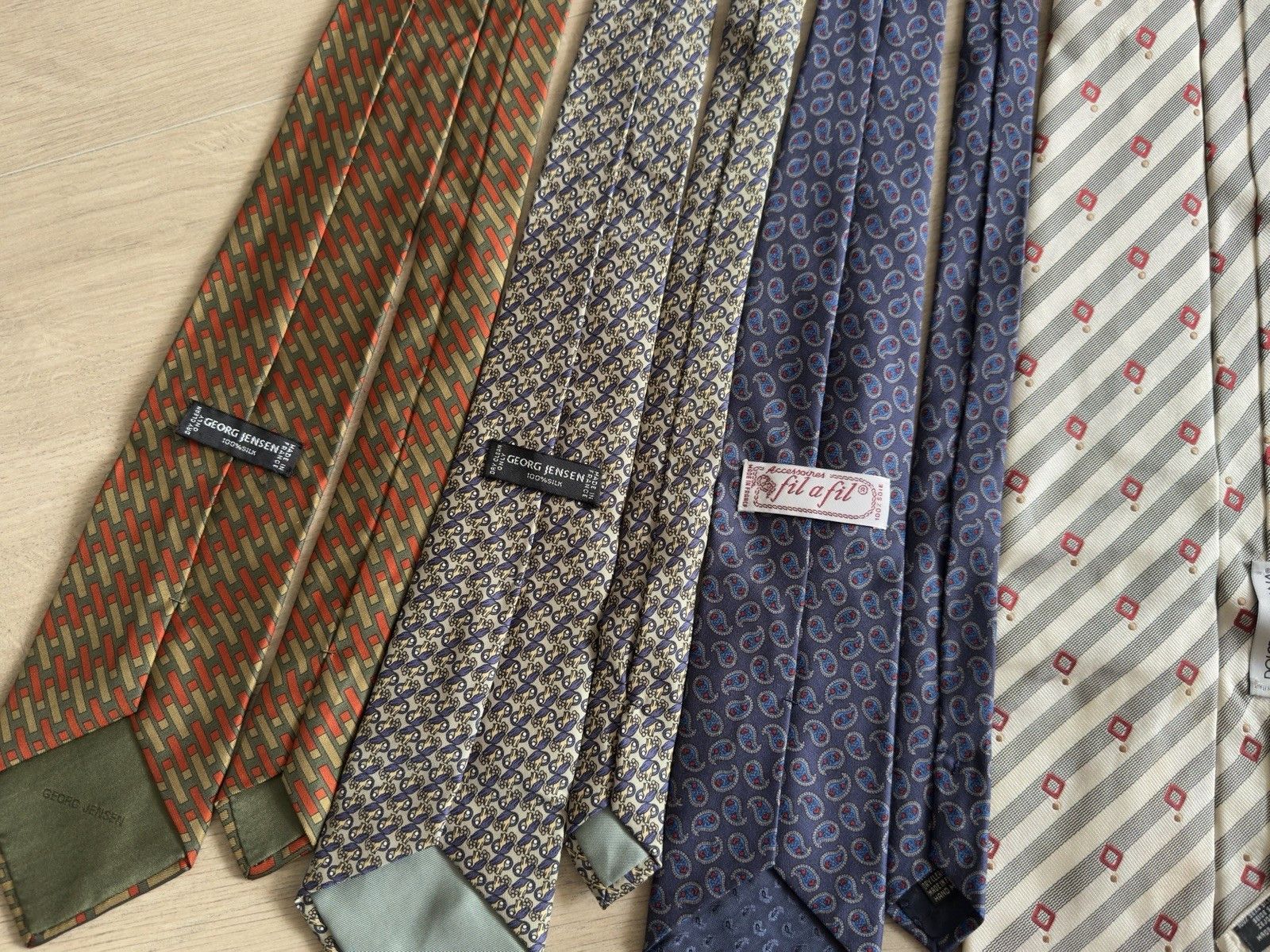 Dolce & Gabbana Set of 6 silk Tie Corneliani Dolce&Gabbana Kenzo Fil a fil Size ONE SIZE - 5 Thumbnail