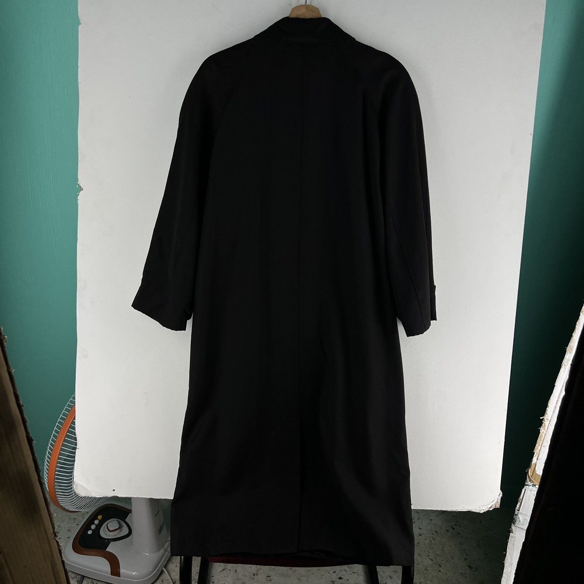 agnes b. 🔥RICH BLACK - FLY COATS LONG JACKET AGNES B. Size US M / EU 48-50 / 2 - 16 Thumbnail