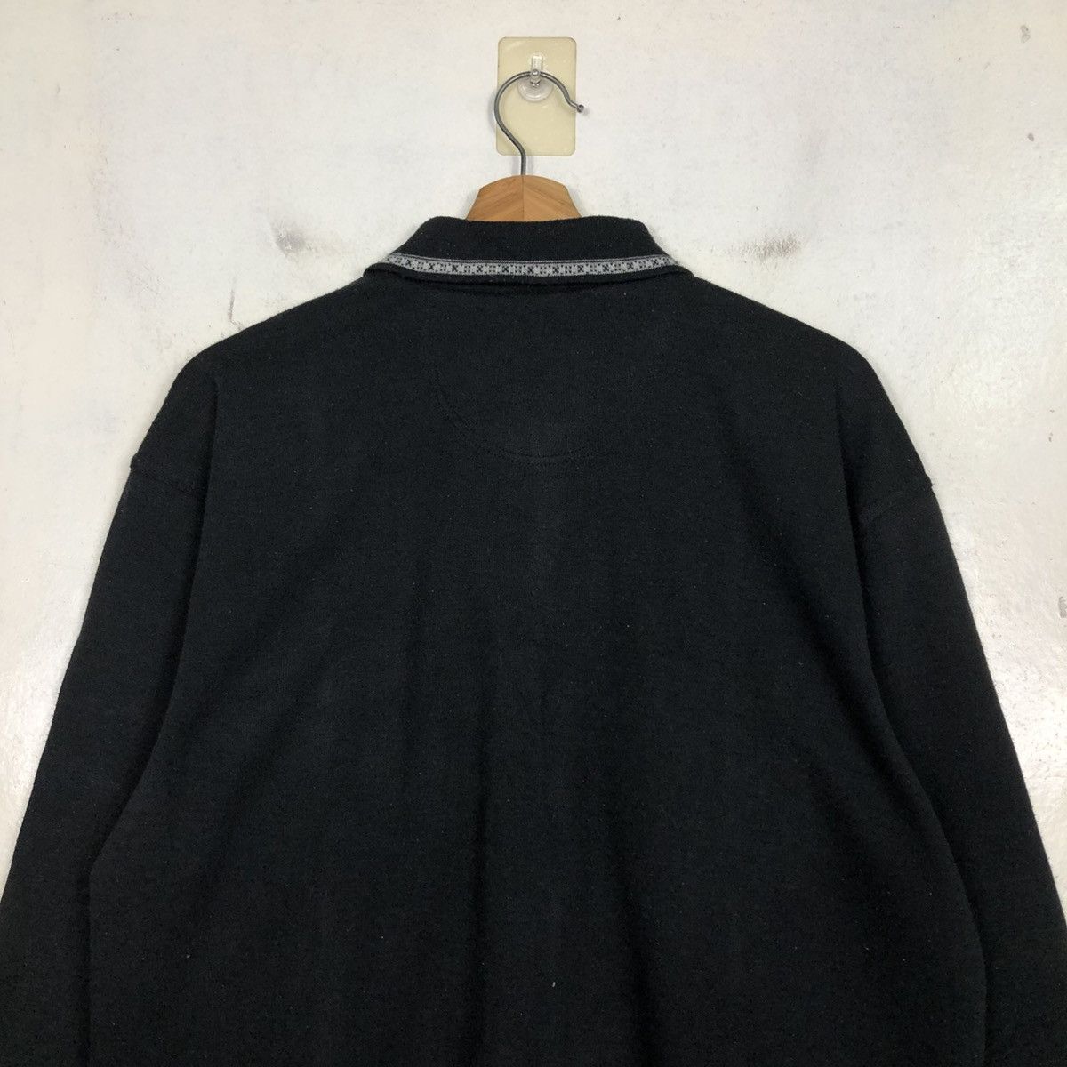 Japanese Brand 📌Vintage Collar Sweatshirt Magixson Big Logo Embroidery Size US L / EU 52-54 / 3 - 12 Thumbnail