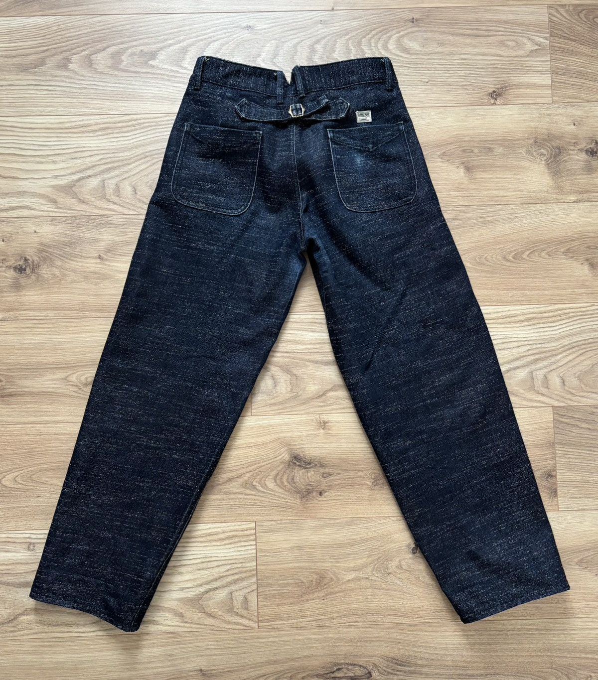 Other RAINBOW SELVEDGE STRAIGHT LEG DENIM JEAN - RAW INDIGO Size US 31 - 4 Thumbnail