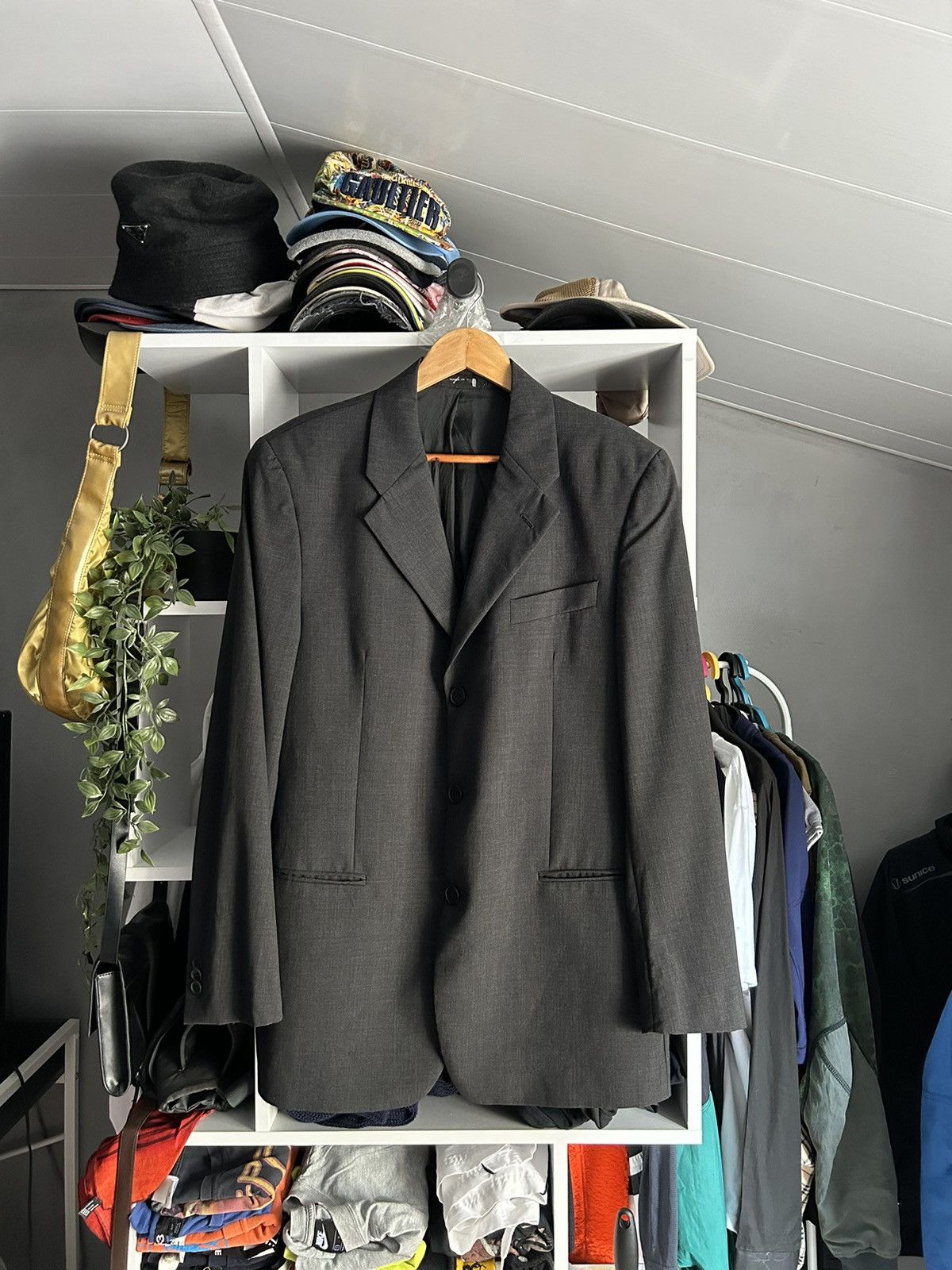 Emporio Armani Vintage Emporio Armani blazer made in italy Size 52R - 2 Thumbnail