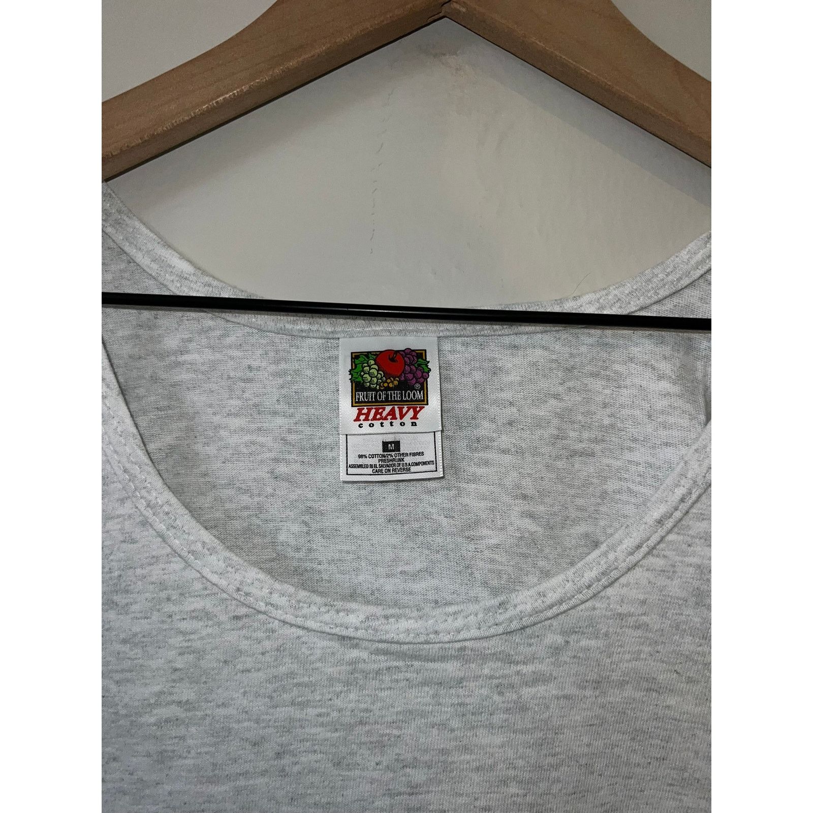 Fruit Of The Loom Vintage Firefigher Shirt Fallen Fire Fighter Memorial IAFF M Size US M / EU 48-50 / 2 - 4 Thumbnail