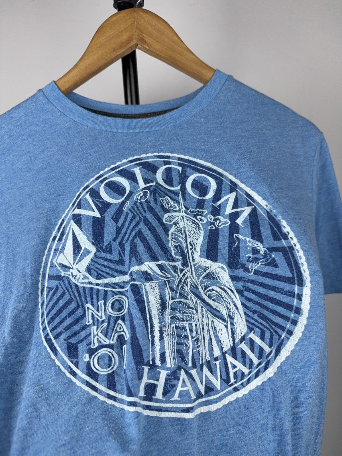 Volcom Volcom 90s Surf Honolulu USA Hawaii Graphic T-Shirt Blue Size US M / EU 48-50 / 2 - 5 Thumbnail