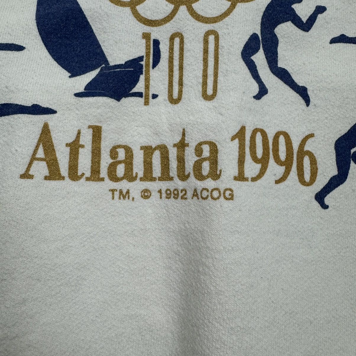 USA Olympics Vintage Atlanta Olympics 1996 USA Flag Crewneck Sweatshirt Size US L / EU 52-54 / 3 - 8 Thumbnail