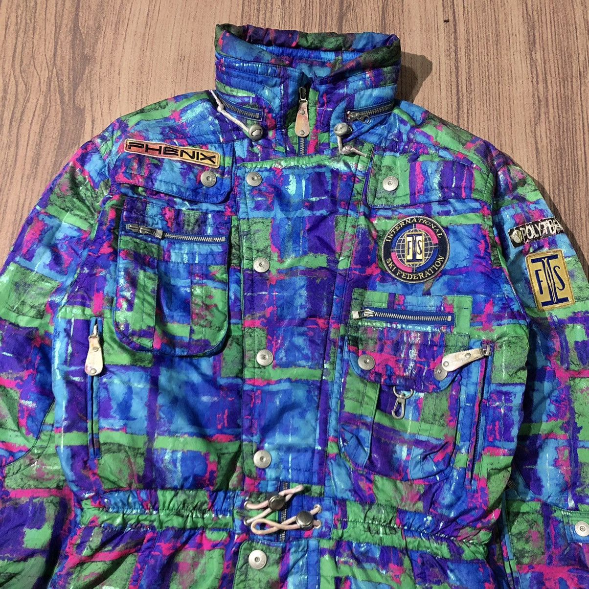 Phenix Vintage Phenix Ski Jacket Multicolour Painted Jacket Size US XL / EU 56 / 4 - 4 Thumbnail