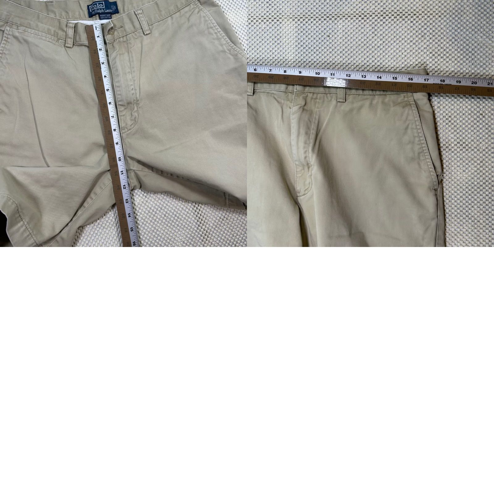 Polo Ralph Lauren VINTAGE Polo Ralph Lauren (no) 34 - Classic Chino Shorts Prospect Beige Cotton Casual Men Size US S / EU 44-46 / 1 - 8 Thumbnail