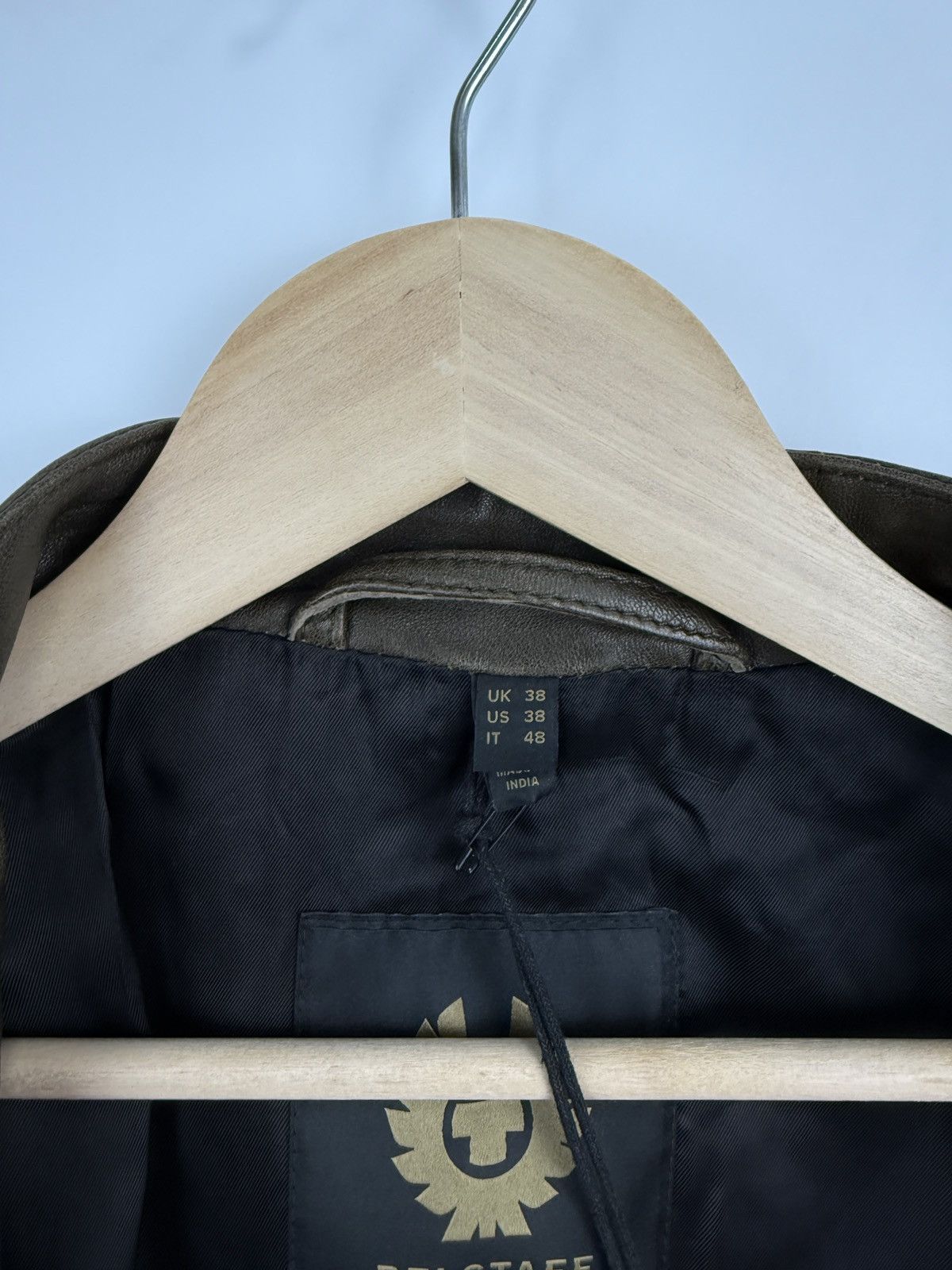 Belstaff ❗️NEW 🇬🇧 Belstaff Sheep Leather Jacket 100038 V Racer Size US M / EU 48-50 / 2 - 11 Thumbnail