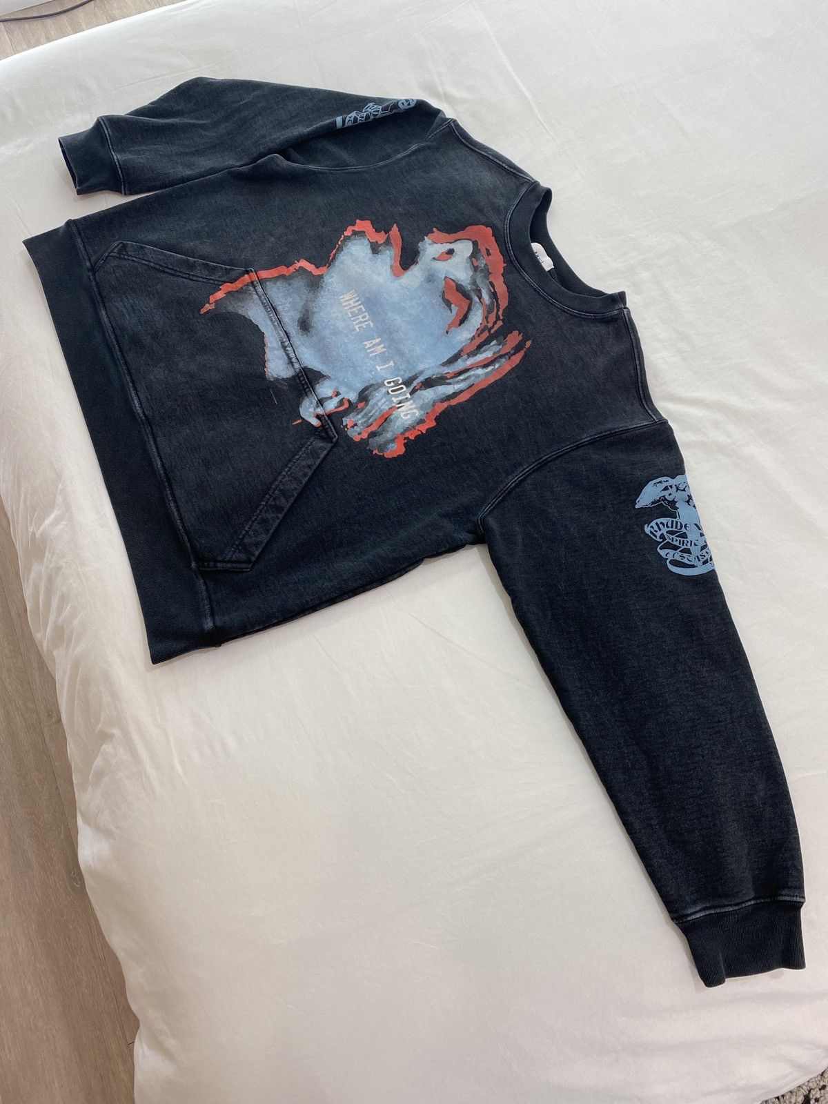 Rhude Rhude SS 21’ Where Am I Going Crewneck Size US S / EU 44-46 / 1 - 3 Thumbnail