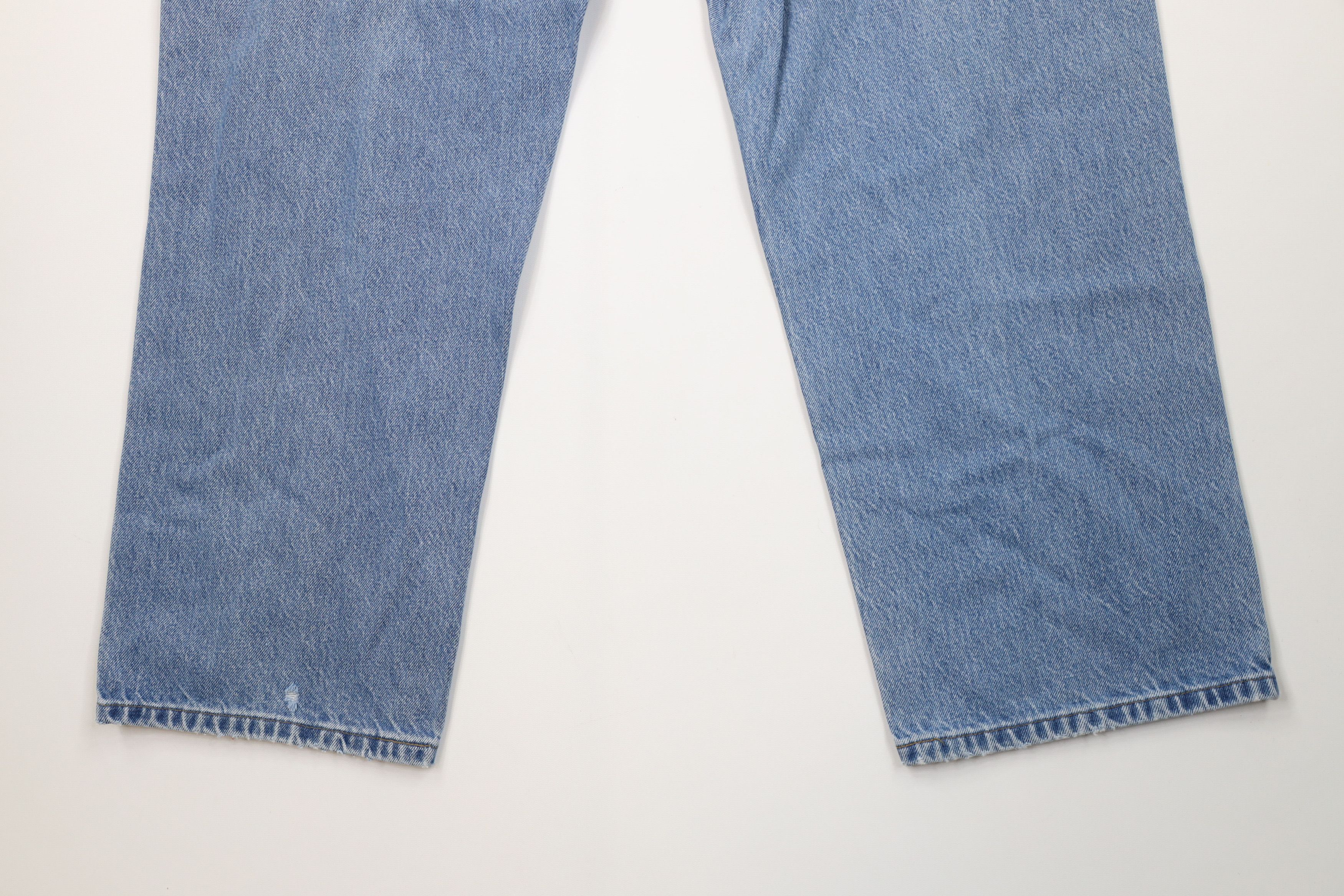 Carhartt Vintage Y2K Carhartt Spell Out Wide Leg Dungaree Denim Jeans Size US 38 / EU 54 - 13 Thumbnail