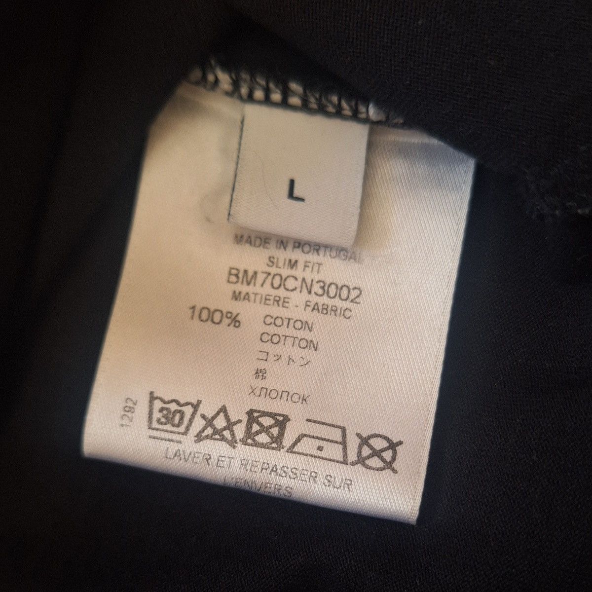 Givenchy Givenchy Black and White Distressed Vintage Stars Slim Fit Size US L / EU 52-54 / 3 - 5 Thumbnail