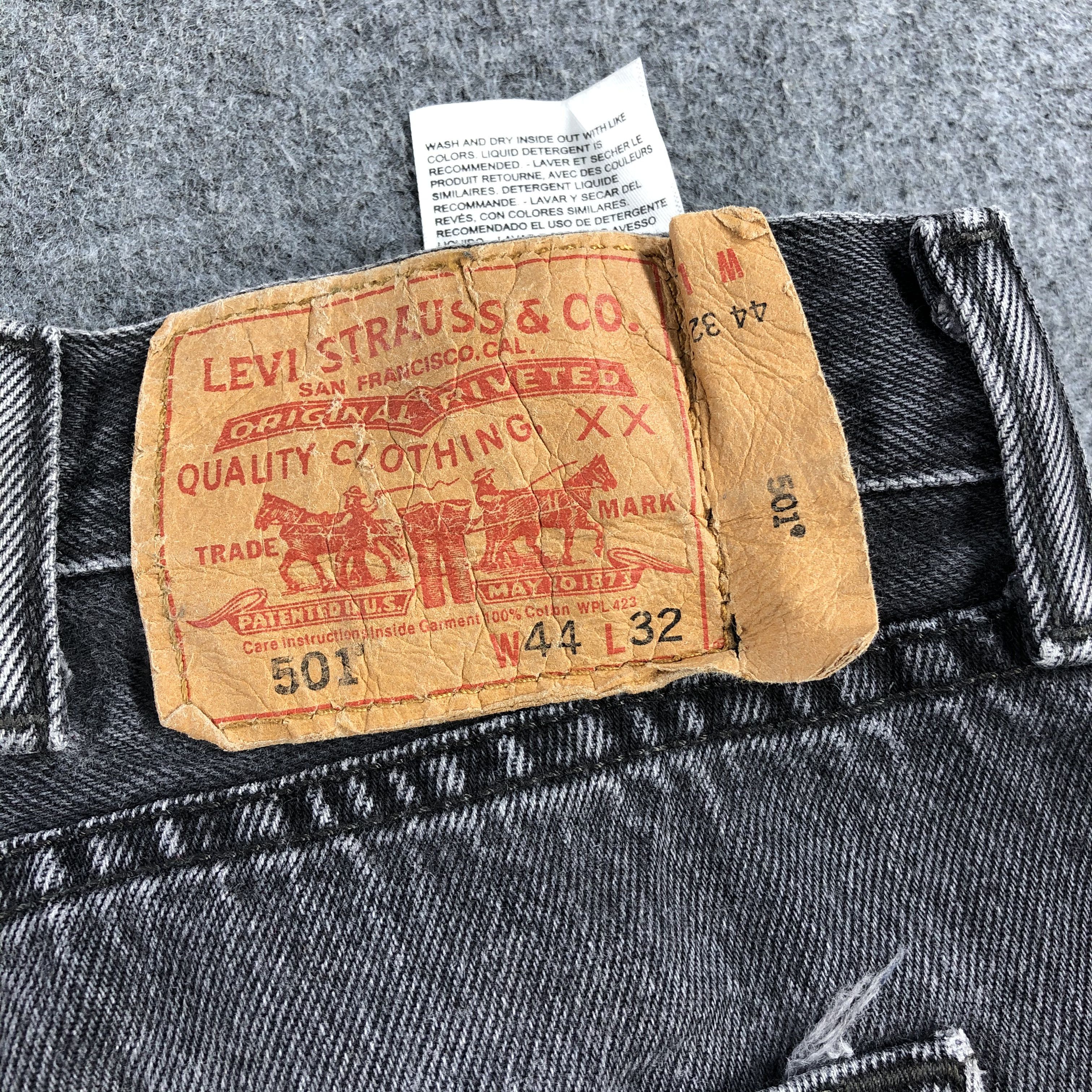 Levi's Vintage Levis 501 Earth Tone Jeans-J2128 Size US 43 - 5 Thumbnail