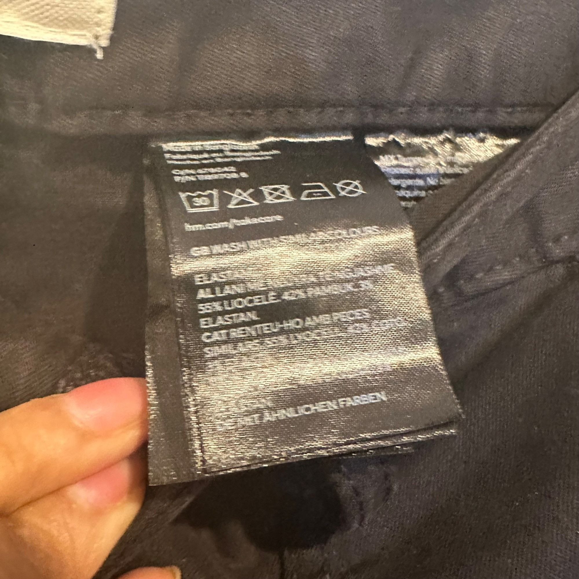 H&M ✨H&M Size 6 Women Black Cargo Pants Cotton With Pockets & Bu Size 28" / US 6 / IT 42 - 7 Thumbnail