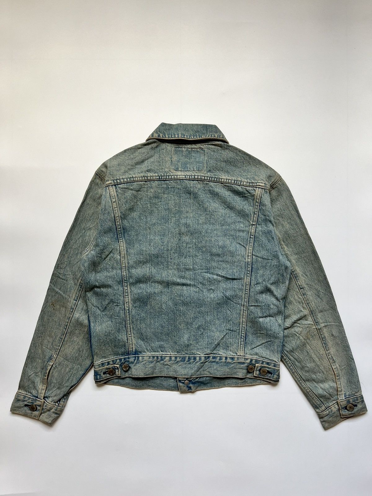 Japanese Brand Blue Way Type 3 Japanese Brand Trucker Denim Jacket Size US M / EU 48-50 / 2 - 9 Thumbnail
