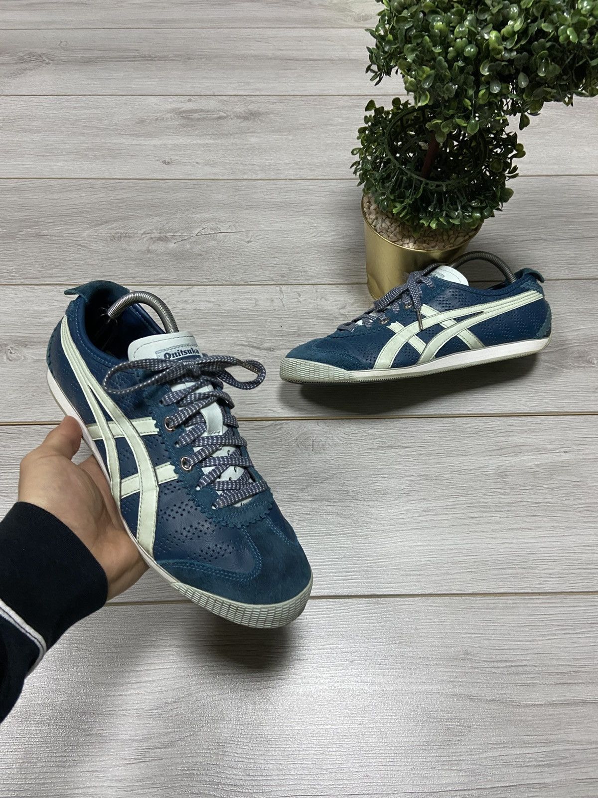 Asics ASICS Mini Cooper Onitsuka Tiger VERY RARE leather sneakers Size US 10 / EU 43 - 1 Thumbnail