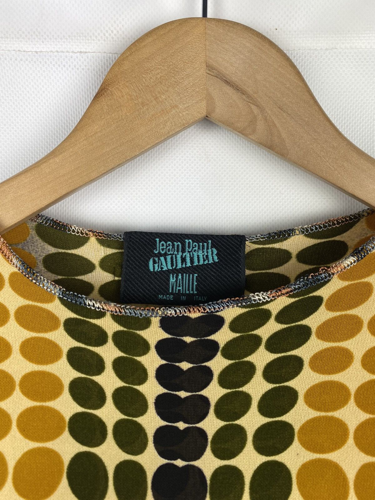 Jean Paul Gaultier Jean Paul Gaultier 1995 archival cyber dot mesh top tunic Size L / US 10 / IT 46 - 8 Thumbnail