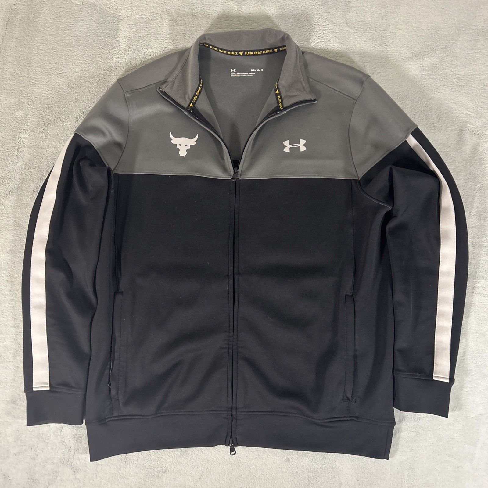Under Armour Under Armour Project Rock Kento Jacket Mens Medium Versatile Size US M / EU 48-50 / 2 - 3 Thumbnail