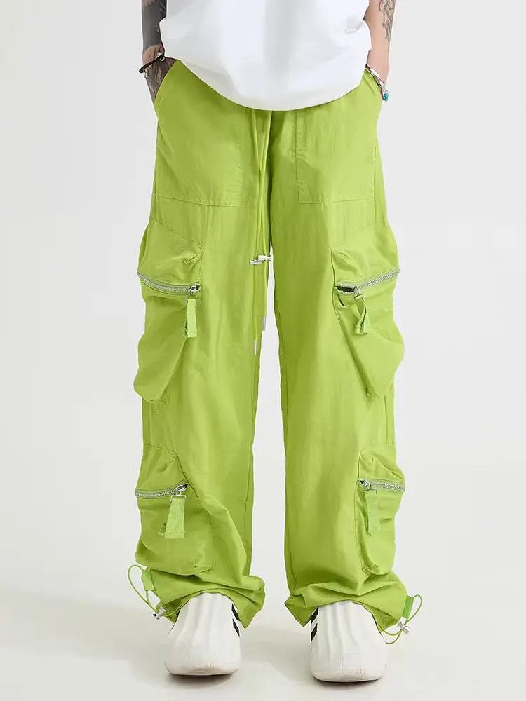 Designer × Japanese Brand Hip Hop Streetwear Designer Loose Casual Pants Size US 32 / EU 48 - 2 Thumbnail