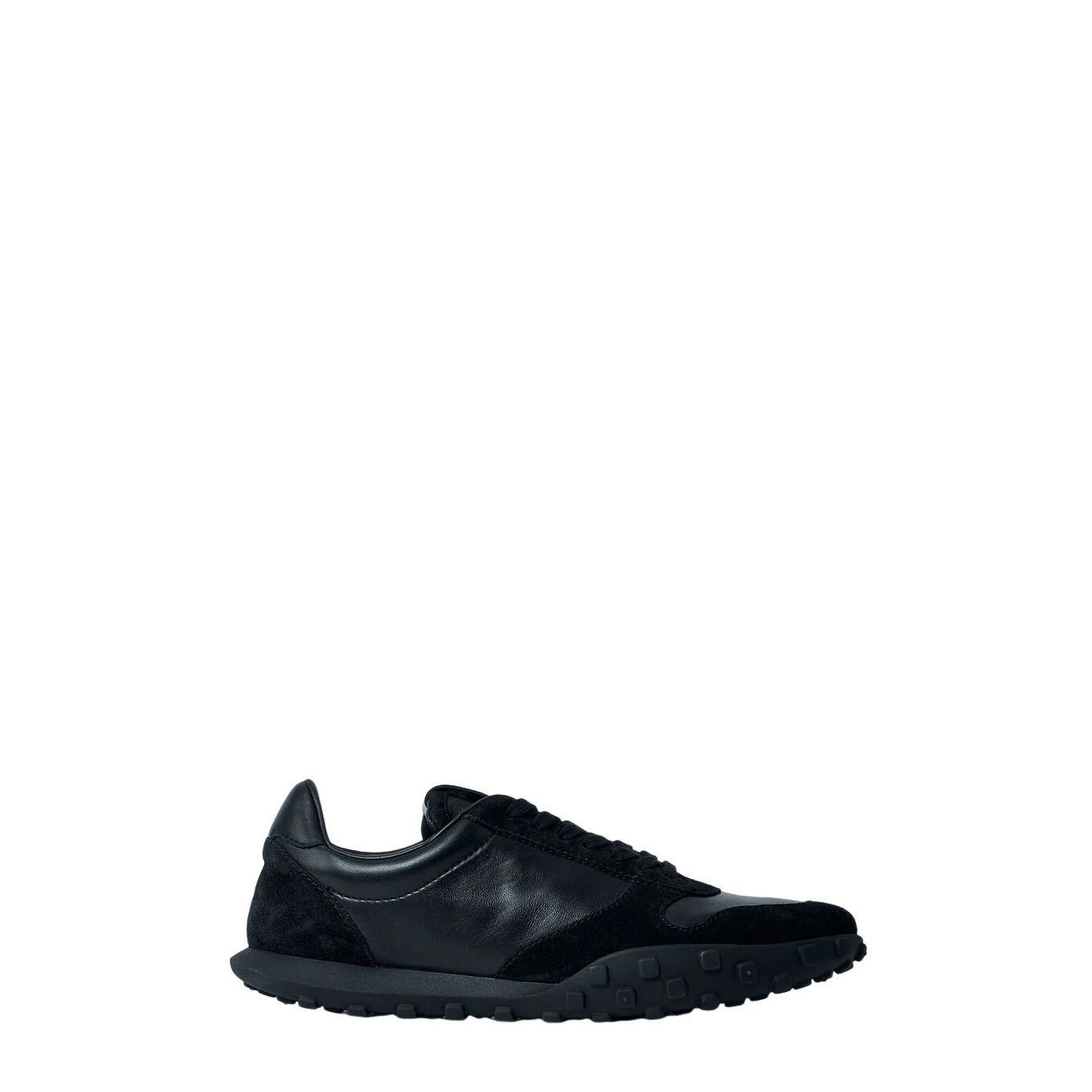 JIL SANDER Black Leather Sneakers New & Authentic (Men's siz