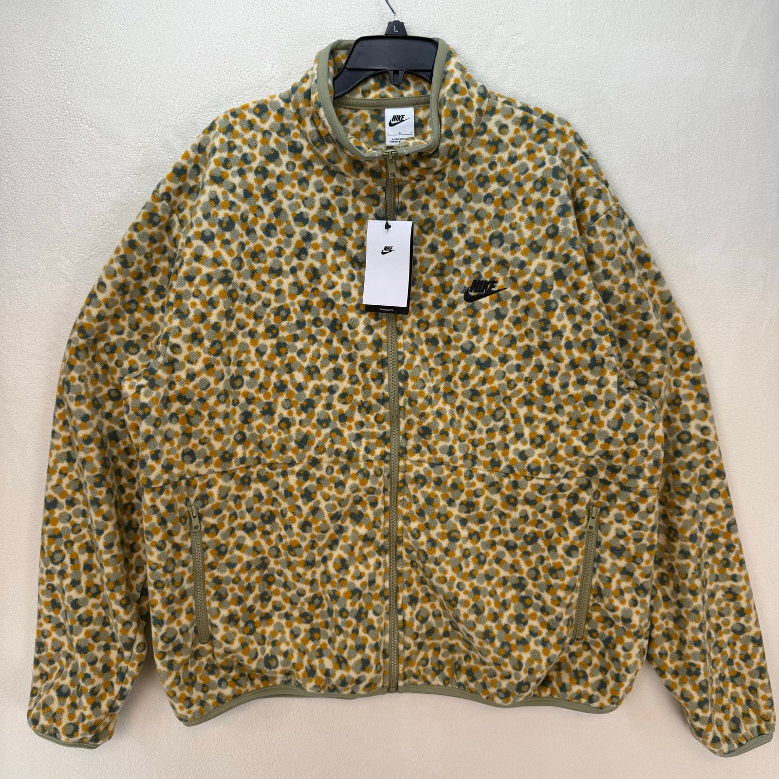 Nike NIKE MEN'S LARGE CUB FLEECE JACKET DX0531-783 OVERSIZED | Grailed