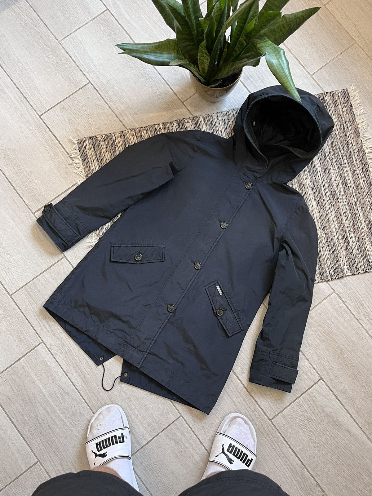 Vintage × Woolrich Woolen Mills Vintage Woolrich windbreaker deep hood old money style Size US L / EU 52-54 / 3 - 1 Thumbnail