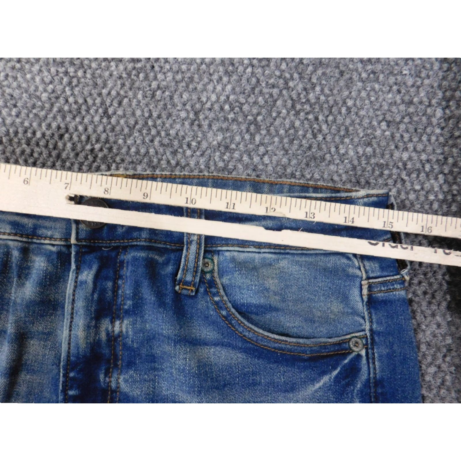 American Eagle Outfitters American Eagle Outfitters Jegging Jeans Womens Size 10 Black Stretch Denim High Rise 30 Inseam Size 30" / US 8 / IT 44 - 4 Thumbnail