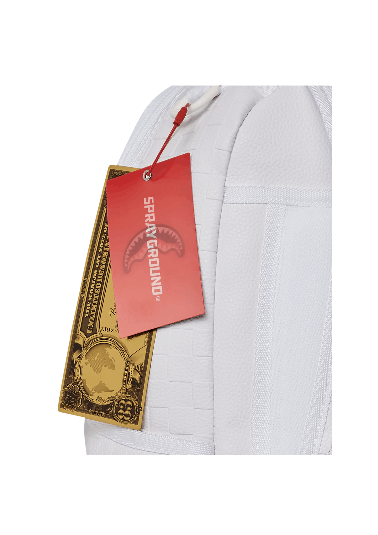 Sprayground SPRAYGROUND SHOW UP SHOW OUT BACKPACK WHITE (DLXV) Size ONE SIZE - 11 Thumbnail