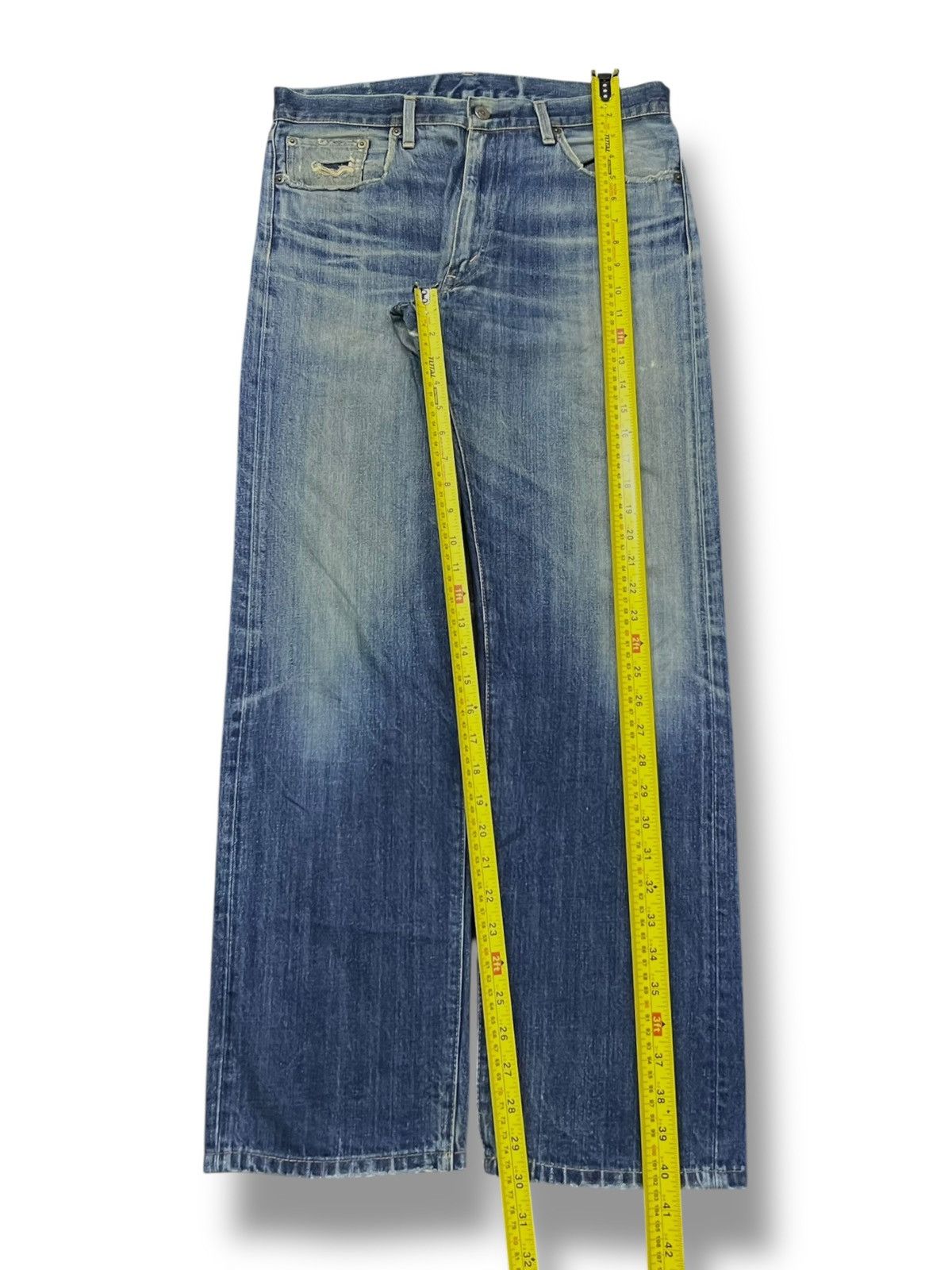 Levi's Vintage 02 Levi’s 505 Japan - Faded Wash, Distressed Denim Size US 34 / EU 50 - 17 Thumbnail