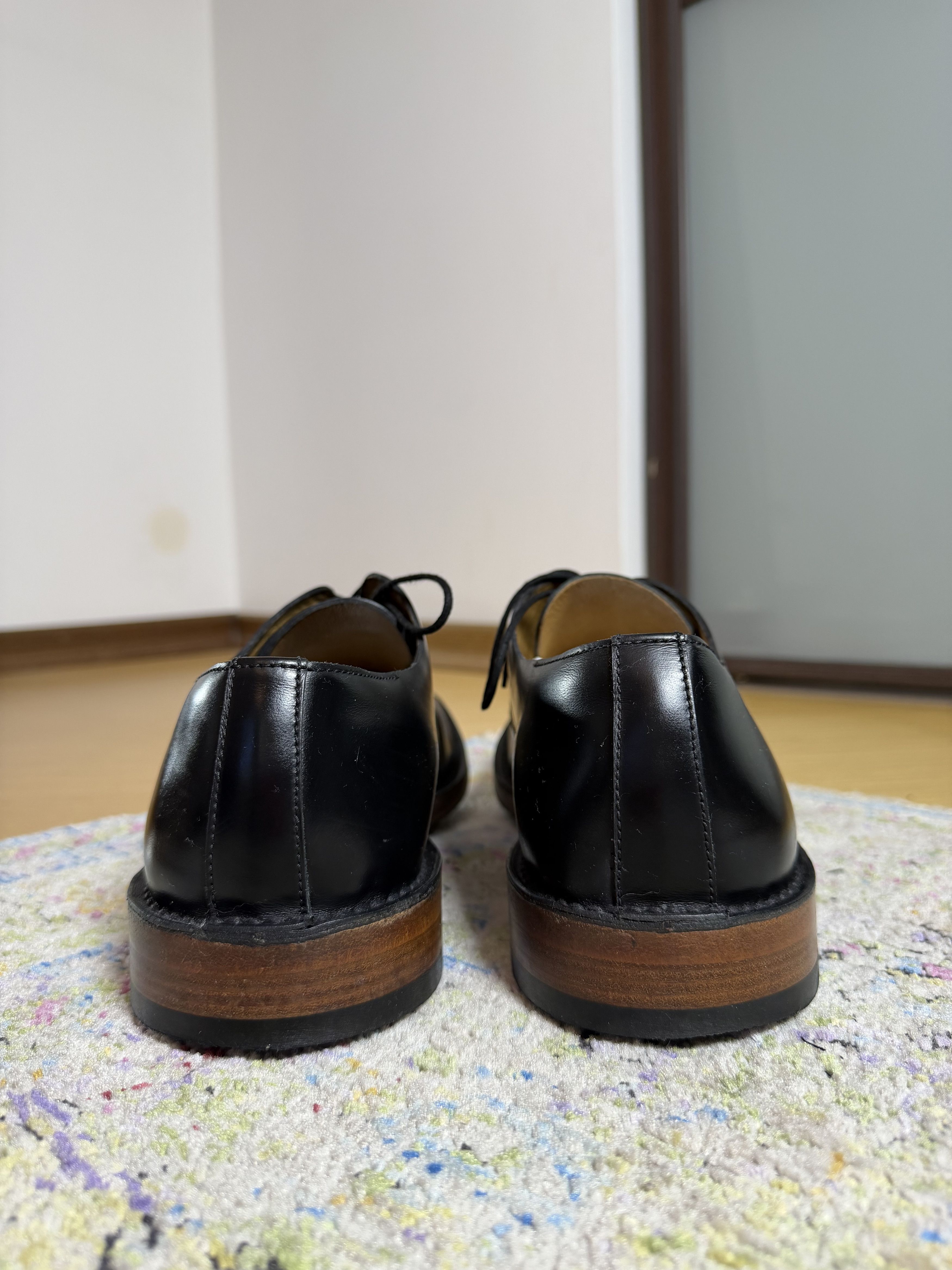 Officine Creative Officine Creative Black Leather Derby Shoes ANATOMIA 012 Size US 11 / EU 44 - 6 Thumbnail