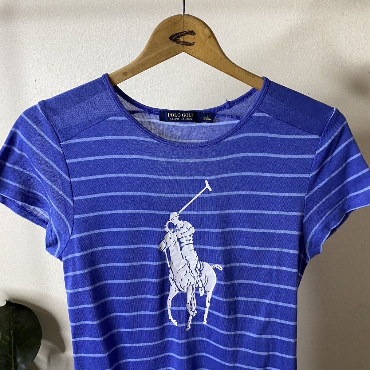 Polo Ralph Lauren Polo Golf Ralph Lauren Big Pony Stripes Women T Shirt Size XS / US 0-2 / IT 36-38 - 2 Thumbnail