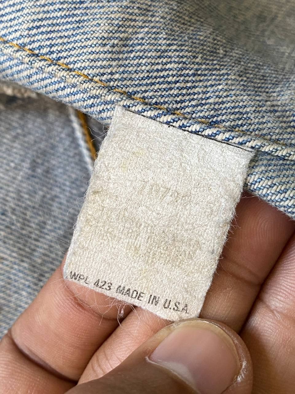 Levi's VTG 80s/90s Levi’s USA Denim Cut-Off Trucker Vest Distressed Size US M / EU 48-50 / 2 - 13 Thumbnail