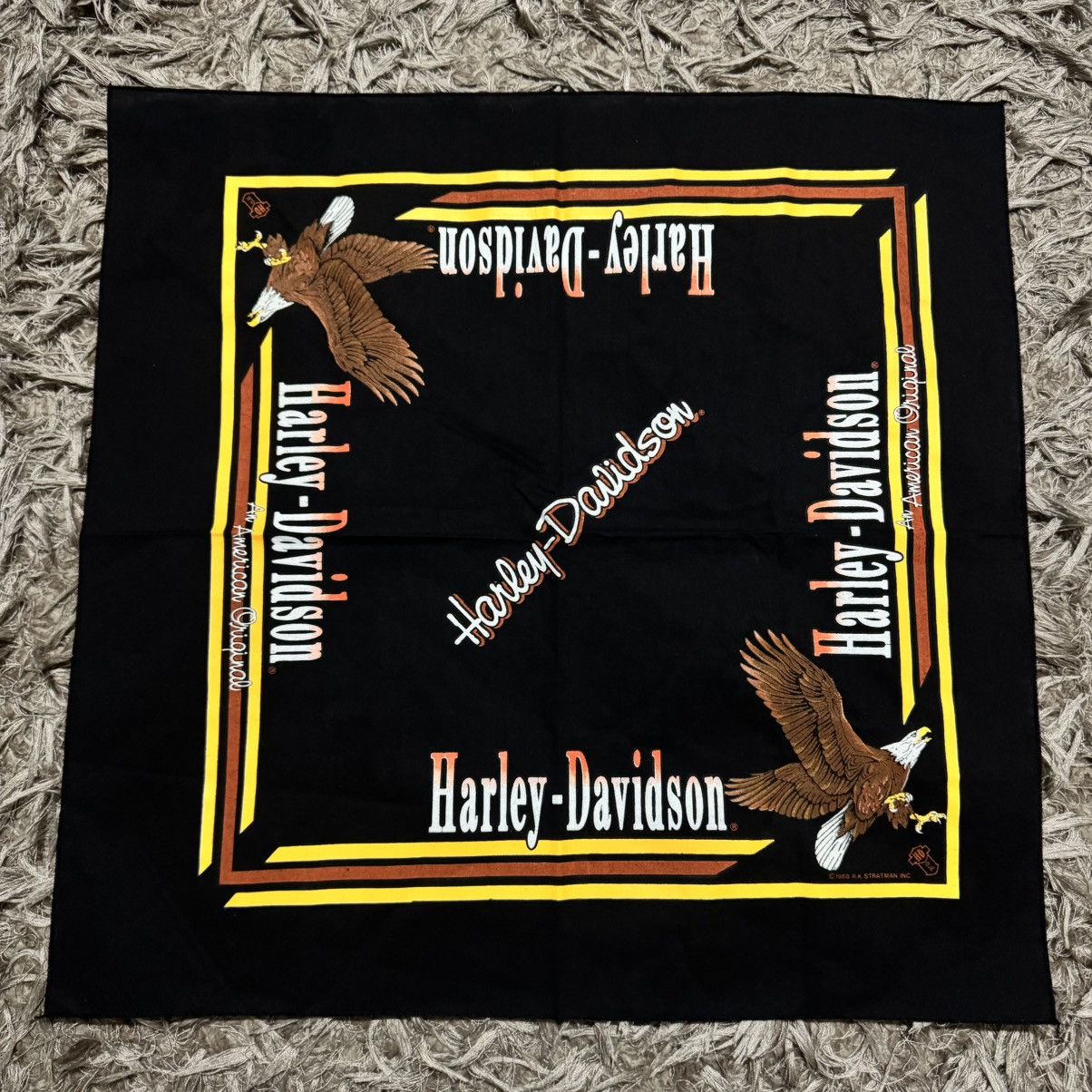 Harley Davidson Vintage x Harley Davidson Bandana 1988 Size ONE SIZE - 1 Thumbnail