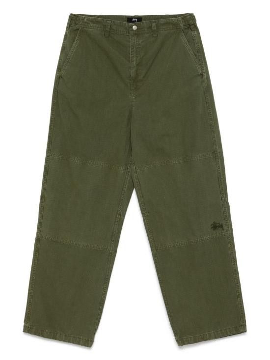 Stussy STUSSY Men Straight Pants 116708 2726 Green Size US 34 / EU 50 - 1 Thumbnail