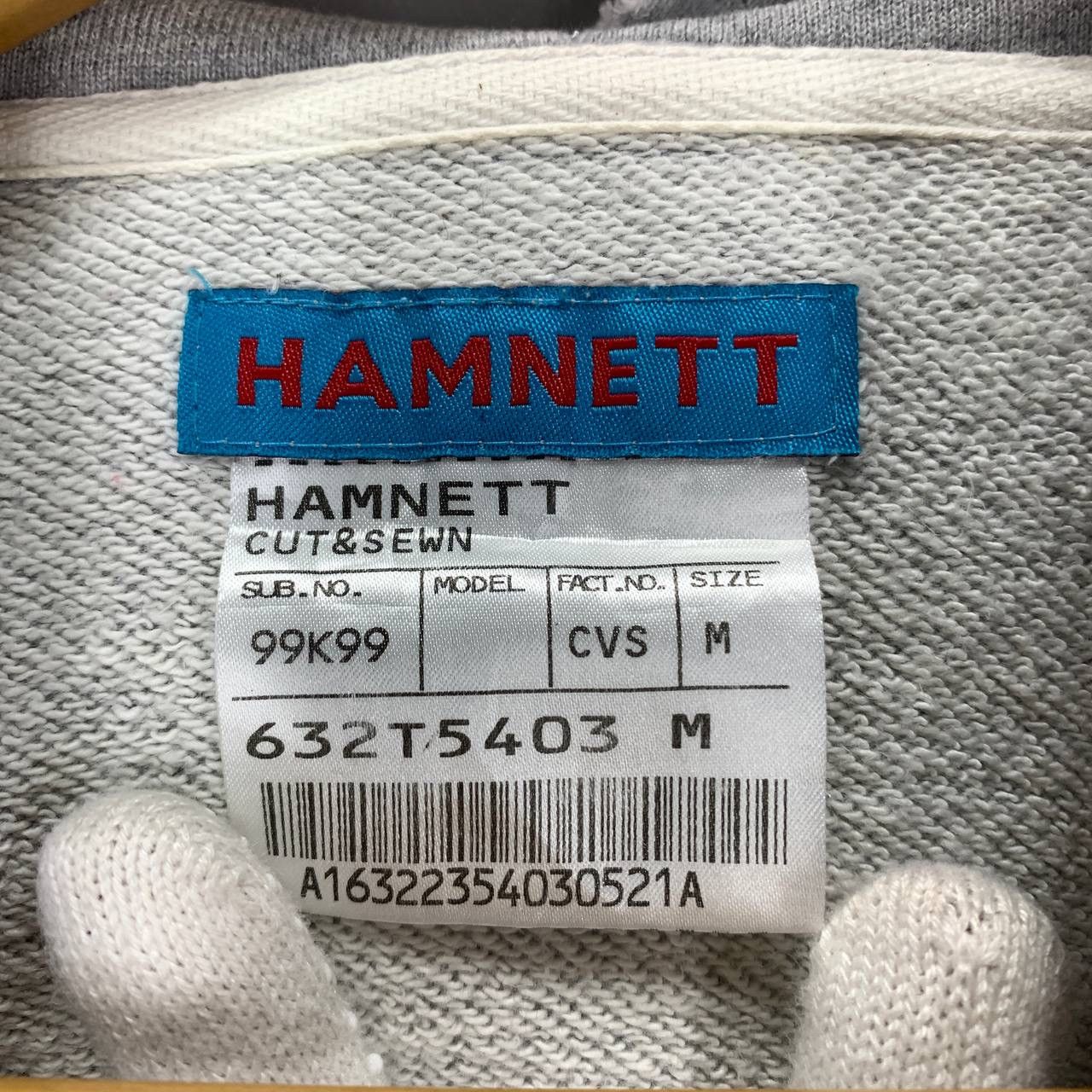 Katharine Hamnett London HAMNETT Cut & Sewn Stud Hoodie #2544/Q Size S / US 4 / IT 40 - 6 Thumbnail