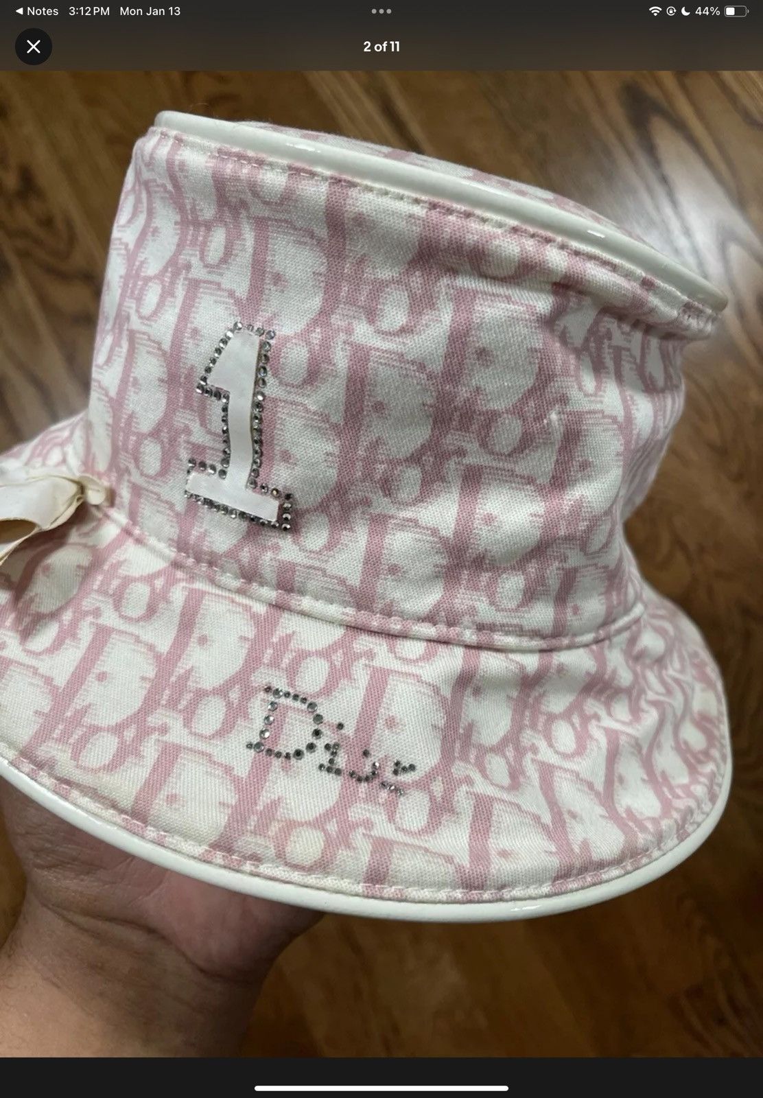 Dior Women’s Christian Dior Oblique Trotter Monogram Bucket Hat Size ONE SIZE - 2 Thumbnail