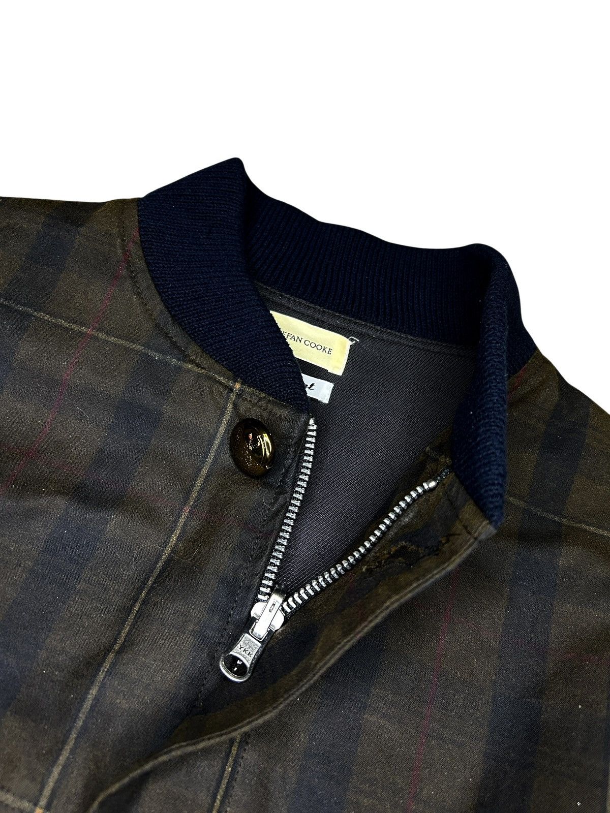 Stefan Cooke S/S 21 'Advent' Waxed Bomber Jacket Size US S / EU 44-46 / 1 - 5 Thumbnail