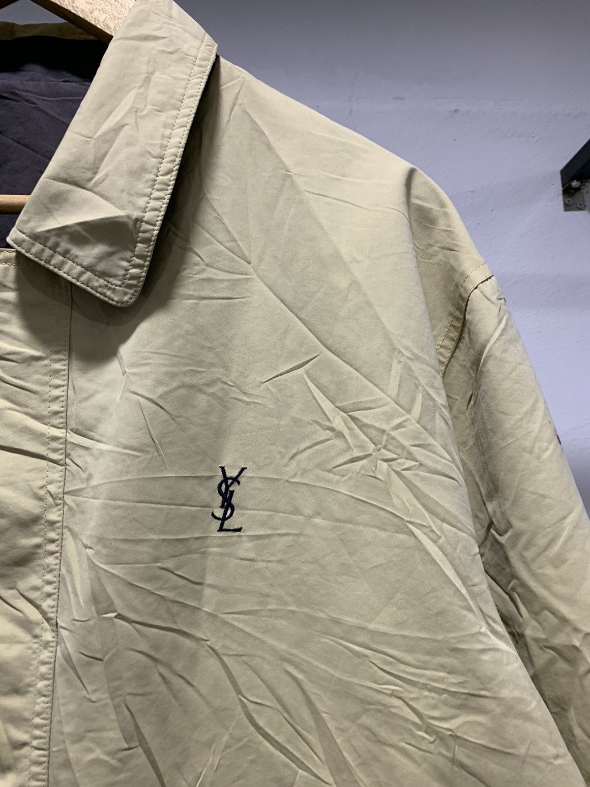 Vintage × Yves Saint Laurent Vintage Reversible Parka Jacket 80s Size US L / EU 52-54 / 3 - 4 Thumbnail