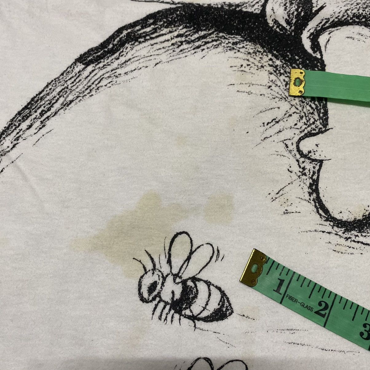 Disney × Vintage Vintage Winnie The Pooh Alloverprint Disney T Shirt RARE Size US XL / EU 56 / 4 - 14 Thumbnail