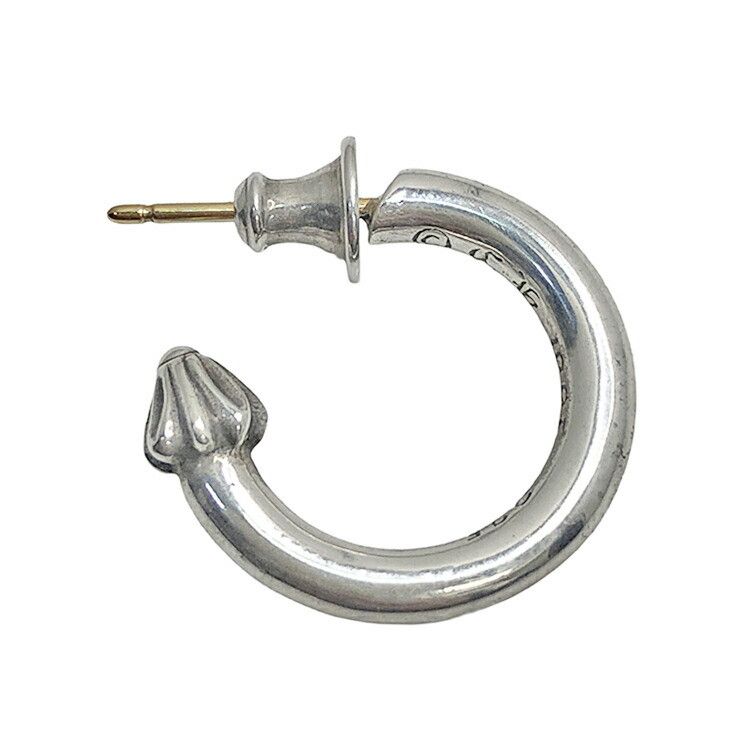 Chrome Hearts Chrome Hearts Plain Hoop Earring Size ONE SIZE - 2 Thumbnail