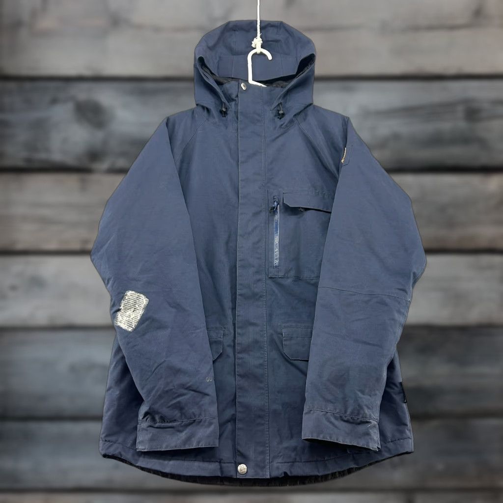 Vintage Armada Jacket Mens M Blue Navy Hooded Quilted Full Zip Goretex Atka Snowboard Size US M / EU 48-50 / 2 - 1 Thumbnail
