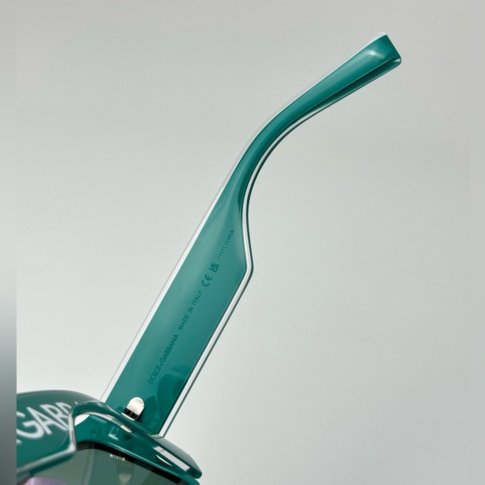 Dolce & Gabbana NEW DOLCE&GABBANA DG6184 331182 Green/Petrol Green Mirror Size ONE SIZE - 5 Thumbnail