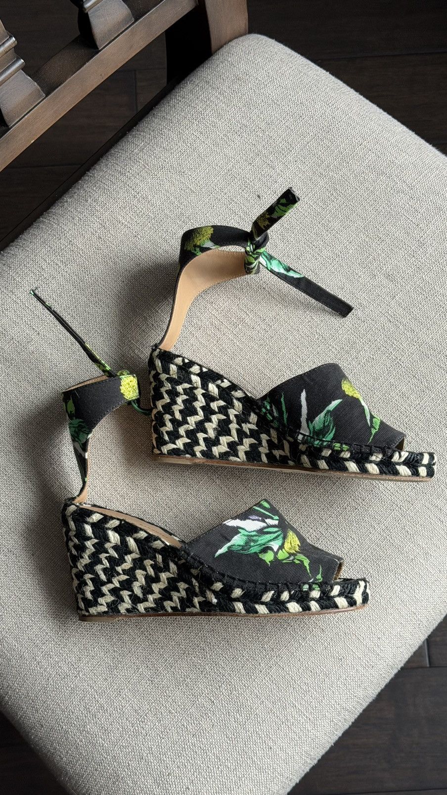 Proenza Schouler Proenza Schouler Peep Toe Wedge Heels Size 35 Size US 5 / IT 35 - 2 Thumbnail