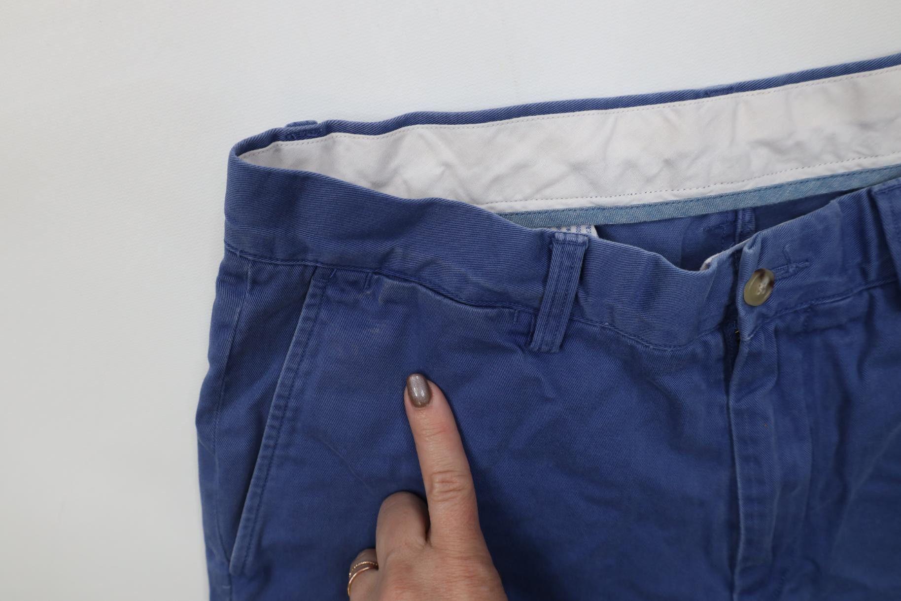 Polo Ralph Lauren Vintage Y2K Ralph Lauren Classic Fit Golf Chino Pants Blue Size US 32 / EU 48 - 7 Thumbnail